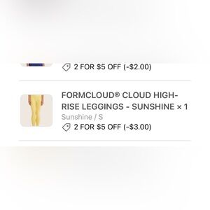 Set Active Formcloud Leggings - Sunshine